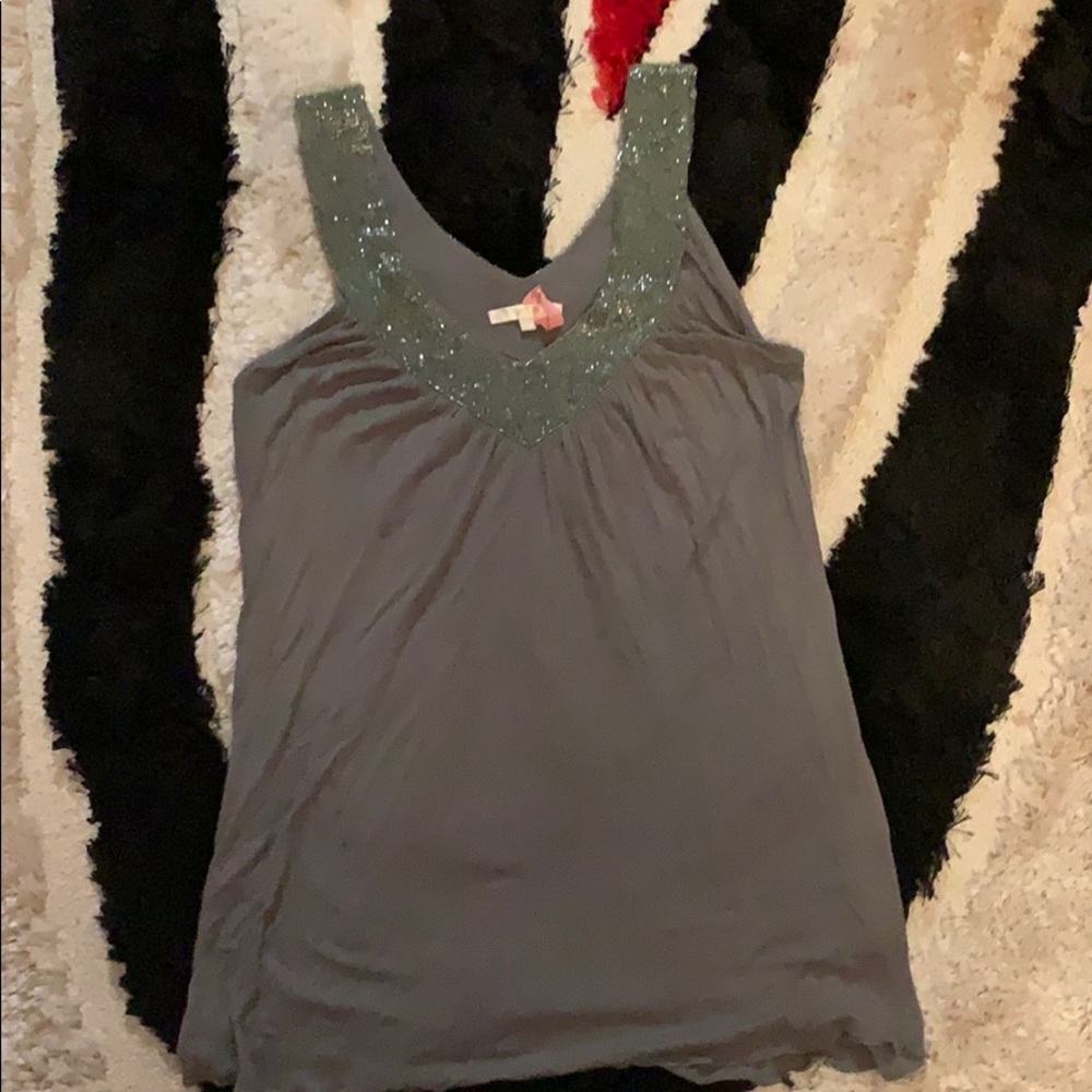 Matty M Sage Green Tank, Size Large.